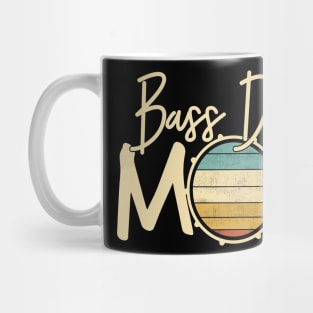 Marching Band - Funny Retro Bass Drum Mom Gift Mug